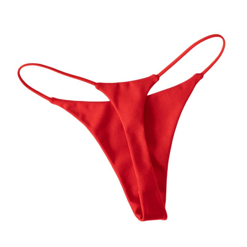 Bawełniane stringi damskie z n – Thong Bikini Women recenzja i cena