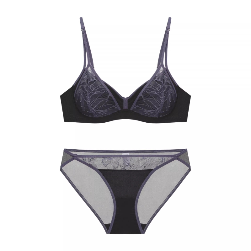 Damska francuska koronkowa bra – Bralette Wireless Soft recenzja i cena