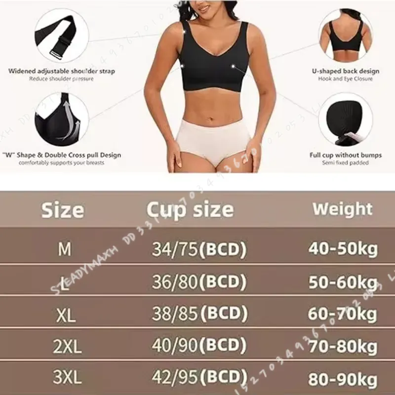 1 szt. 2025 Damska bezszwowa b – Seamless Underwear Women recenzja i cena